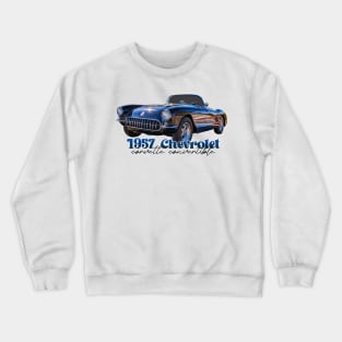 1957 Chevrolet Corvette Convertible Crewneck Sweatshirt